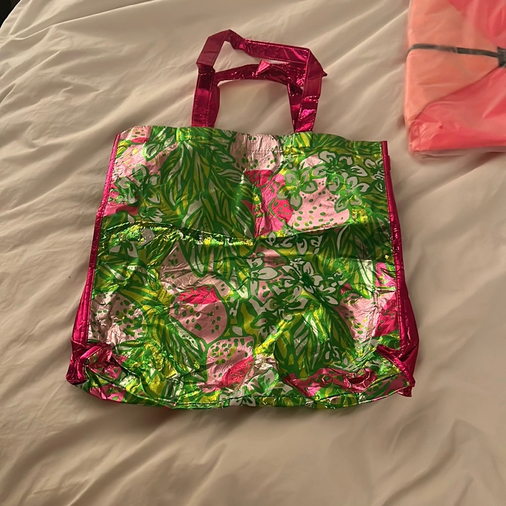 Lilly Pulitzer shopping bag